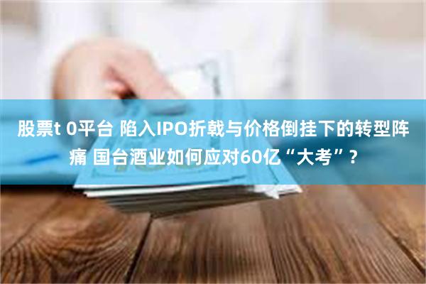 股票t 0平台 陷入IPO折戟与价格倒挂下的转型阵痛 国台酒业如何应对60亿“大考”？