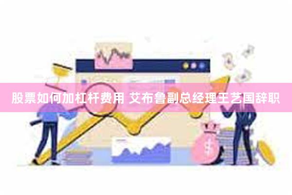 股票如何加杠杆费用 艾布鲁副总经理王艺国辞职