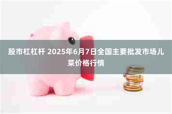 股市杠杠杆 2025年6月7日全国主要批发市场儿菜价格行情