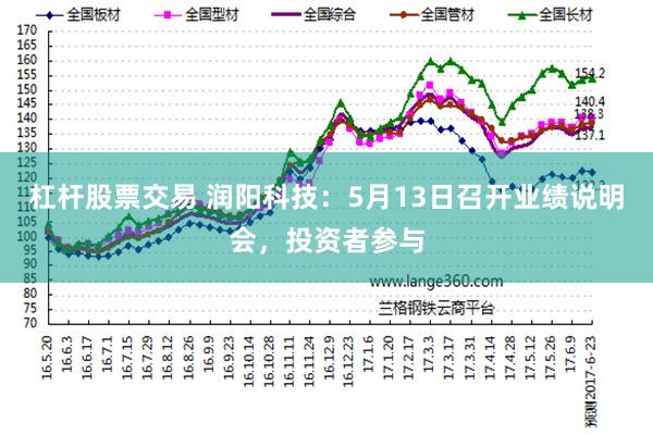 杠杆股票交易 润阳科技：5月13日召开业绩说明会，投资者参与