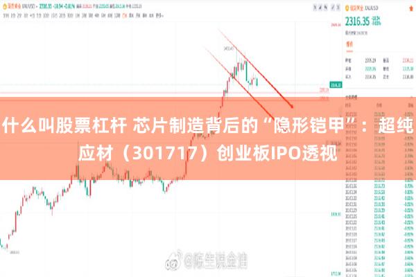 什么叫股票杠杆 芯片制造背后的“隐形铠甲”：超纯应材（301717）创业板IPO透视